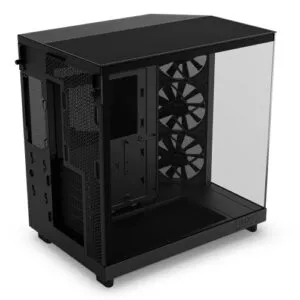 NZXT H6 Flow Edition ATX Mid Tower Black Case 1