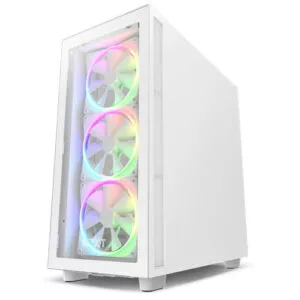 NZXT H7 (2023) Elite Edition ATX Mid Tower White Case 1