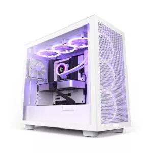 NZXT H7 Flow Edition ATX Mid Tower White Case