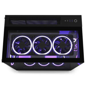 NZXT H9 Elite Edition RGB ATX Mid Tower Premium Black Case 1