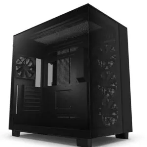 NZXT H9 Flow Edition ATX Mid Tower Premium Black Case