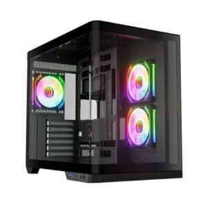 Raidmax Infinita i630 ARGB Panoramic Curved Glass Mid-Tower Gaming Case