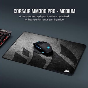 CORSAIR MM300 PRO Premium Spill-Proof Cloth Gaming Mouse Pad – Medium 1