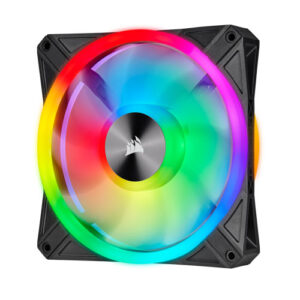 Corsair QL140 RGB 140mm PWM Dual Fan Kit With Lighting Node CORE( 1 year warranty) 1