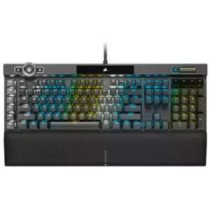 Corsair K100 RGB CHERRY MX Speed Black Mechanical Gaming Keyboard ( 1 Year warranty )