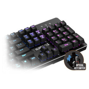 Gamdias Hermes|P2A Optical RGB Mechanical Gaming Keyboard ( 1 year warranty ) 1