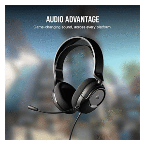 Corsair HS35 Surround v2 Multiplatform  Gaming Headset-Carbon 1