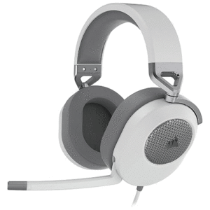 Corsair HS65 Surround wired gaming headset-WHITE