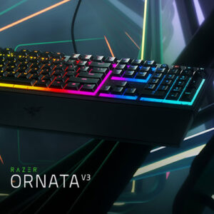 Razer Ornata V3 – Mecha Low Profile Membrane US Layout Gaming Keyboard ( 1 years Warranty ) 1