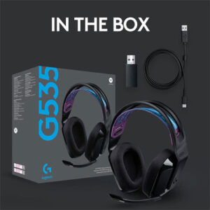 Logitech G535 Ultra-Light Wireless Gaming Headset 1