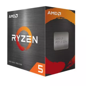 AMD Ryzen 5 5500 (6 Cores, 12 Threads) Up To 4.2GHz Desktop Processor With Wraith Stealth Cooler (3 YEARS WARRANTY)