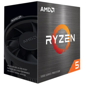 AMD Ryzen 5 5500 (6 Cores, 12 Threads) Up To 4.2GHz Desktop Processor With Wraith Stealth Cooler (3 YEARS WARRANTY) 1