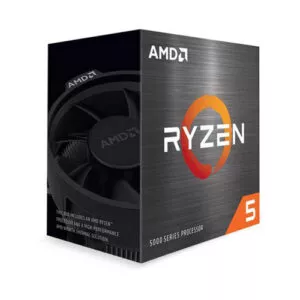 AMD Ryzen 5 5600X (6 Cores, 12 Threads, Up To 4.6GHz) Desktop Processor With Wraith Stealth Cooler (3 YEARS WARRANTY) 1