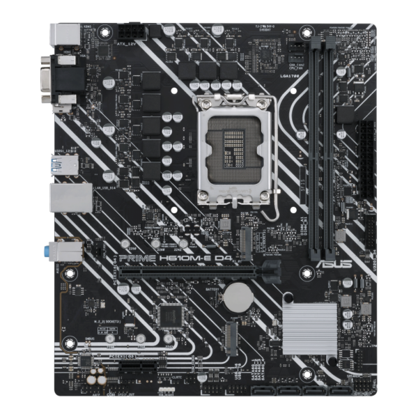 ASUS PRIME H610M - E D4 Micro-ATX Gaming Motherboard - LGA 1700