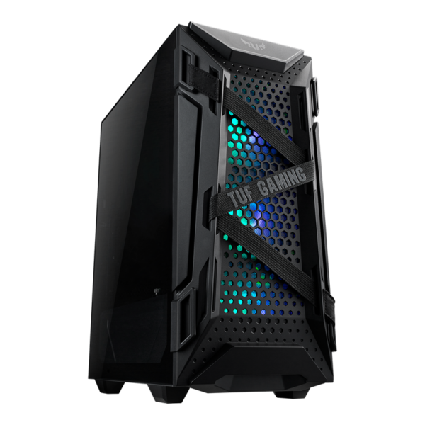 ASUS TUF GT301 Mid Tower Gaming Case Tempered Glass