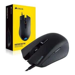 Corsair HARPOON RGB PRO Wired Gaming Mouse - 12000 DPI - Black