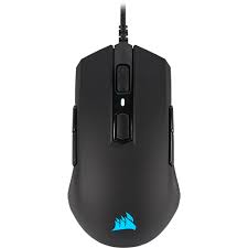 Corsair M55 RGB PRO Wired RGB Gaming Mouse - 12400 DPI - Black