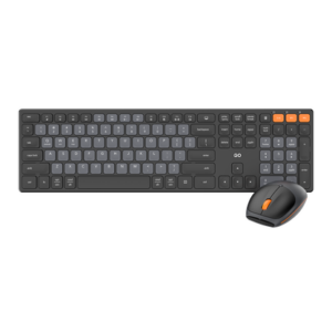 Fantech GO POP Wireless Membrane 2-in-1 Office Combo Keyboard - Black