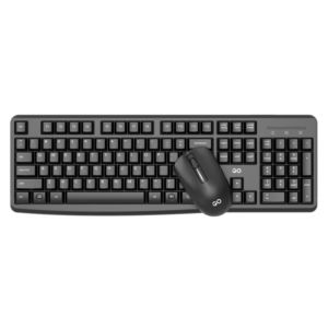 Fantech GO Wireless (USB) Membrane 2-in-1 Office Combo Keyboard - Black