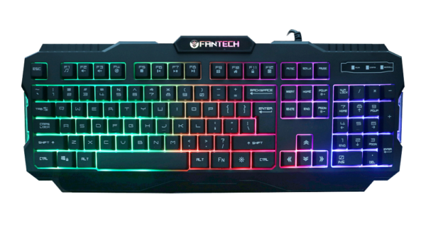 Fantech K511 HUNTER PRO RGB Wired (USB) Membrane Gaming Keyboard - Black