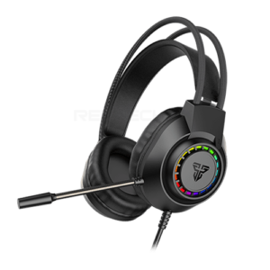 Fantech Portal HQ55 RGB Wired Gaming Headset with 50mm Drivers - Black