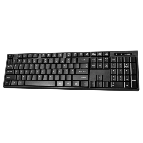 Fantech WK893 Wireless Gaming Membrane Keyboard - Black