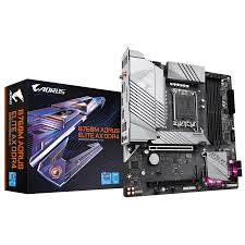 GIGABYTE B760M AORUS Elite AX DDR4 Motherboard - High-Performance Gaming Motherboard with Wi-Fi