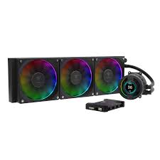 Gamdias Chione M3-360W RGB 360mm CPU Liquid Cooler - Black