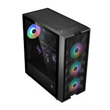 Golden Field SZ Mid Tower Case Tempered Glass (Black)