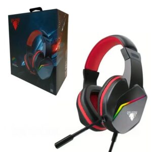 Jedel GHno269 RGB Wired (USB) Gaming Headset with 50mm Drivers - Black