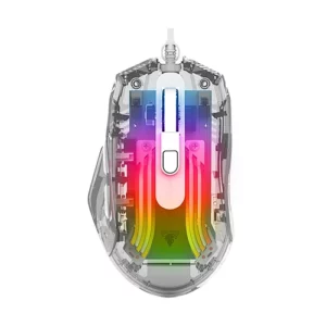 Jedel GM1400 RGB Wired Gaming Mouse - White