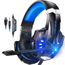 Kotion Each G9000 Pro RGB Wired Gaming Headset with 50mm Drivers - Black