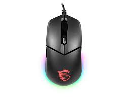 MSI GM11 RGB Wired Gaming Mouse - Black