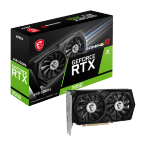 MSI GeForce RTX 3050 6GB GDDR6 Gaming Graphics Card - RTX 30 Series