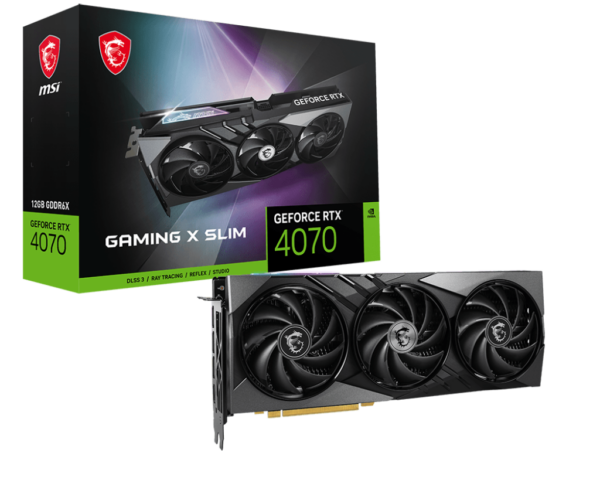 MSI GeForce RTX 4070 Super 12GB GDDR6X Gaming Graphics Card - RTX 40 Series