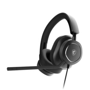 MSI Maestro 300 Wired Gaming Headset with 40mm Drivers - Black