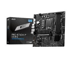 MSI PRO B760M - P Micro-ATX Gaming Motherboard - LGA 1700