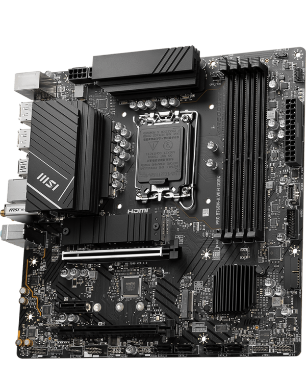 MSI Pro B760M-A WIFI DDR4 2 Motherboard