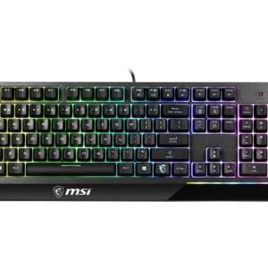 MSI VIGOR GK30 RGB Wired Membrane Gaming Keyboard - Black