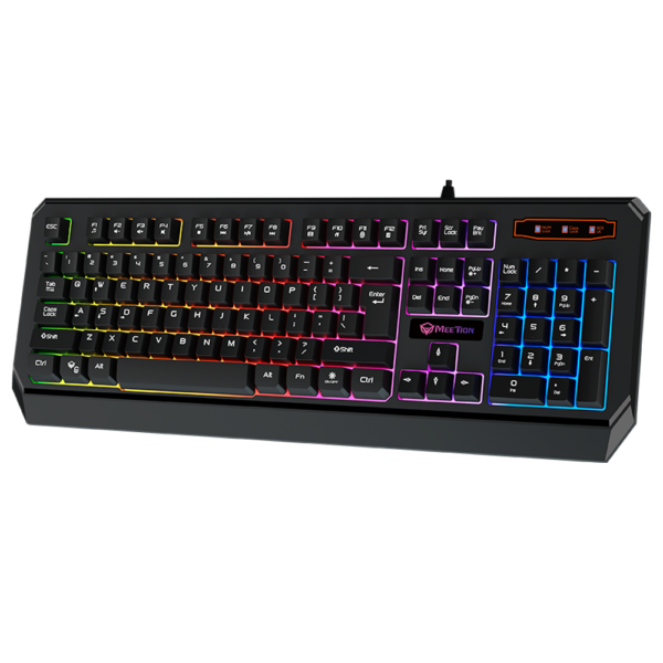 Meetion K9320 Wired Gaming Membrane Keyboard - Black