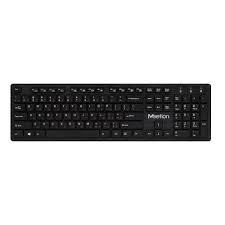 Meetion WK841 Wireless Office Membrane Keyboard - Black