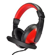 Misde A63 Wired Gaming Headset with 50mm Drivers - Black