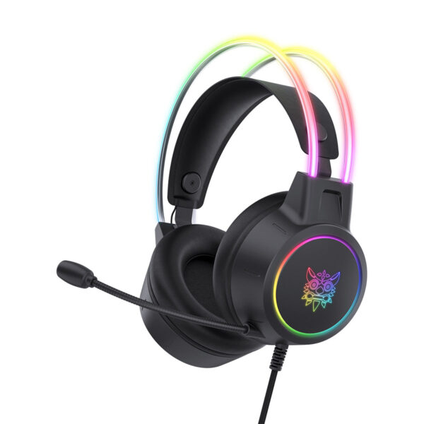 Onikuma X15 Pro RGB Wired Gaming Headset with 50mm Drivers - Purple