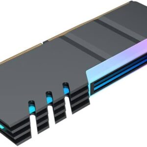 BRAVOTEC SERIES NEO ARGB ALUMINUN RAM HEATSINK COVER BLACK