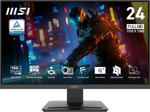 MSI PRO MP243L E14 – 23.8” FHD 144Hz Monitor
