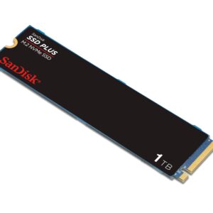 SanDisk SSD Plus M.2 NVMe 1TB PCIe Gen 3 Solid State Drive