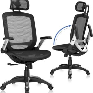PCHR Ergonomic 204 Mesh Professional Computer Chair – Black
