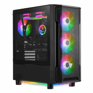 Hestart M6 Mid Tower 360x240 Black