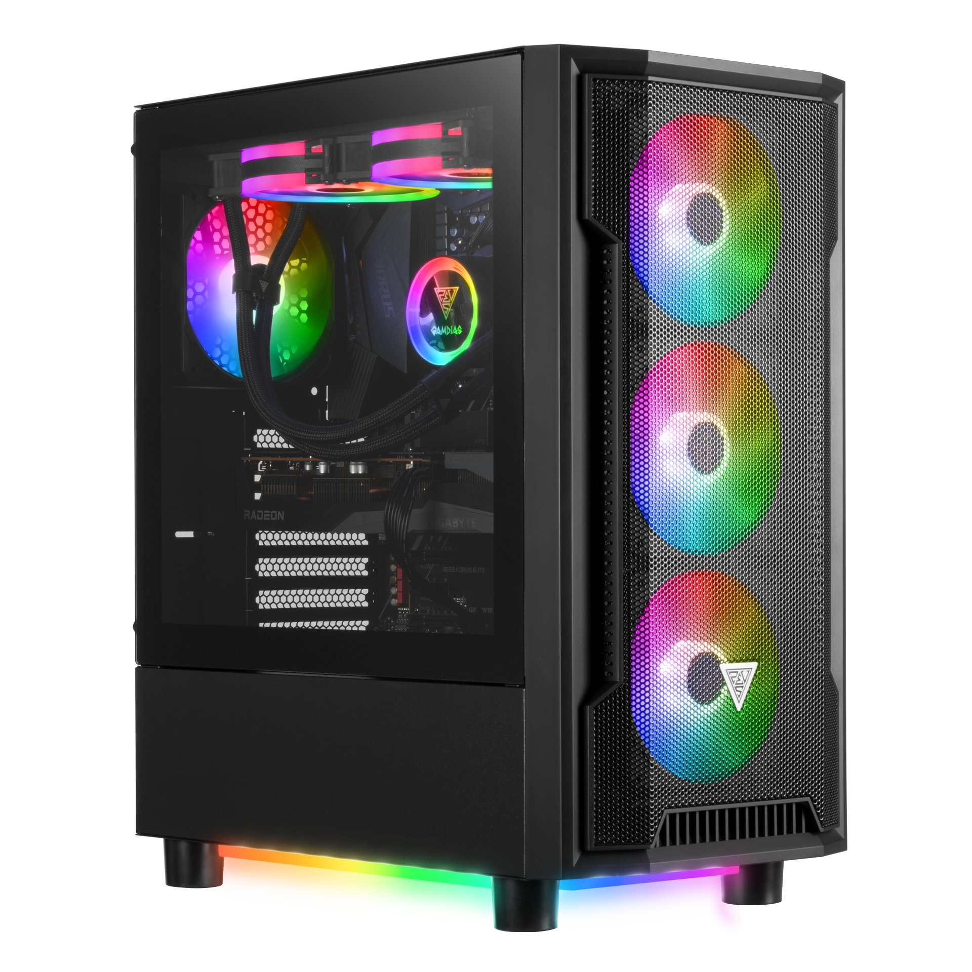 Hestart M6 Mid Tower 360x240 Black