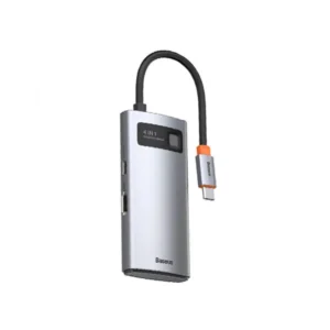 Baseus 4 IN 1 BASEUS METAL GLEAM 4 IN 1 TYPE-C HUB ADAPTER